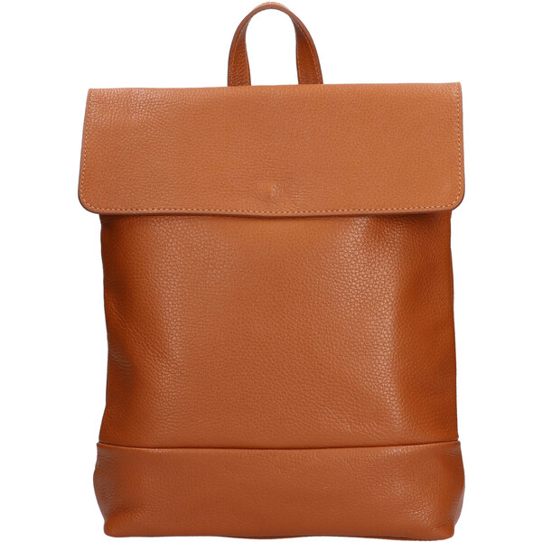 Dámsky kožený batoh Italia Jenny - koňak 48227112