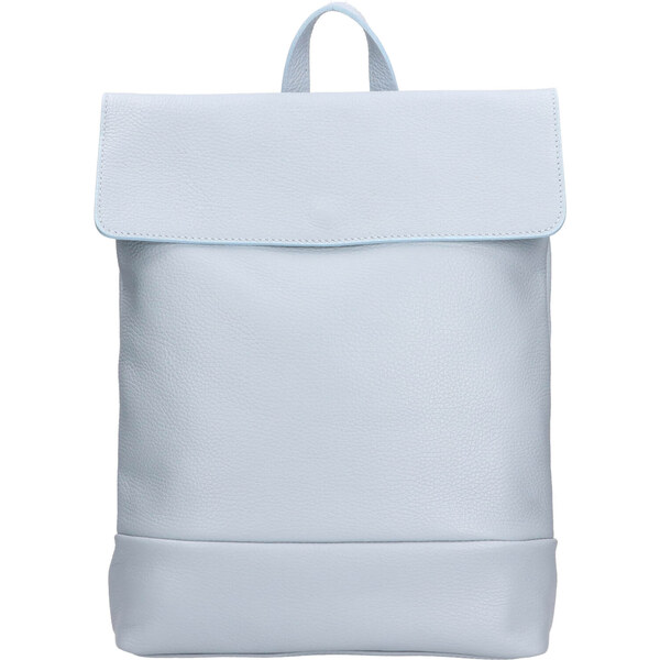 Dámsky kožený batoh Italia Jenny - svetlo modrá 50207966