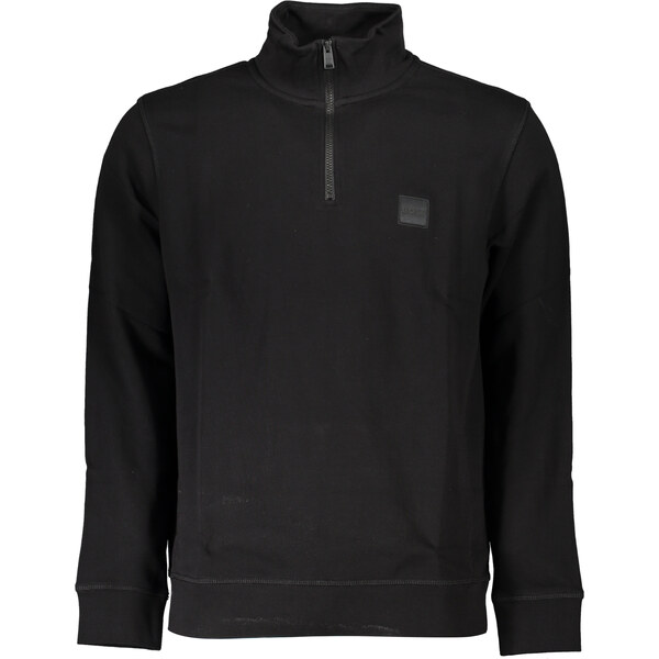 Pánska čierna mikina HUGO BOSS na zips 64705762