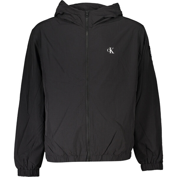 Calvin Klein Mens Brand Logo Detailed Regular Fit Long Sleeve Black 65391544