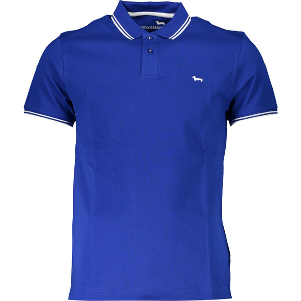 Pánske modré polo tričko Harmont & Blaine 64710827