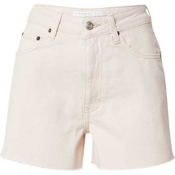 TOPSHOP Džínsy biela ako vlna 54329368