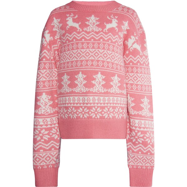 myMo KIDS Sveter Mimo svetloružová / biela 54274629