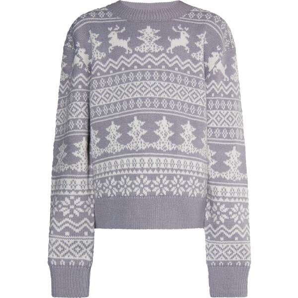 myMo KIDS Sveter Mimo sivá / biela 54274630