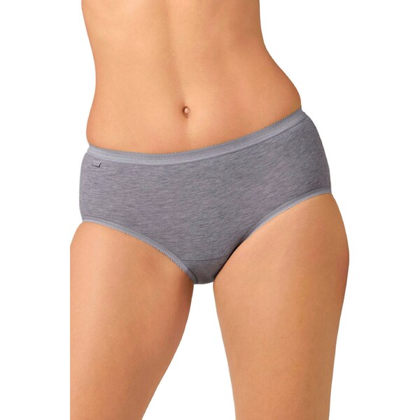 Sloggi Dámske nohavičky Basic midi grey plus 61118243