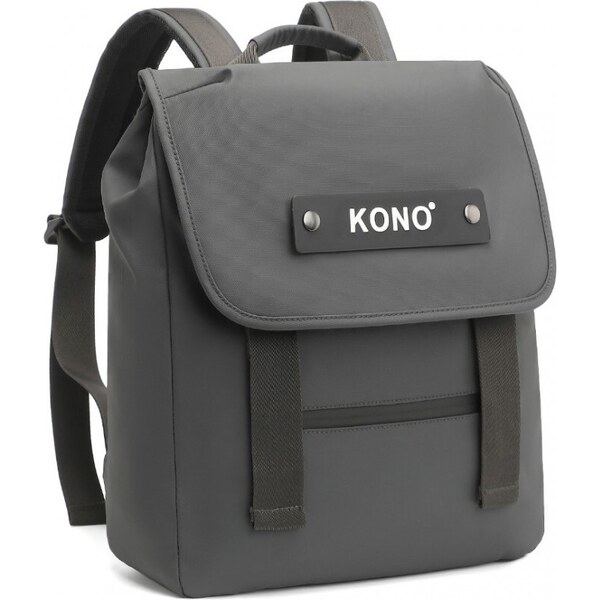 Batoh - KONO, vodeodolný s PVC filmom, šedý 54112401