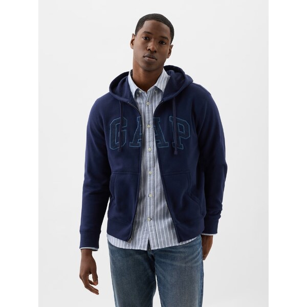 GAP Pánska Mikina Gap logo na zips 499917-03 66454339