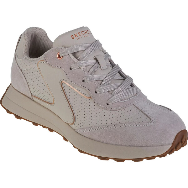 Smotanové dámske tenisky Skechers Gusto - Path Winder 177151-OFWT 63233291