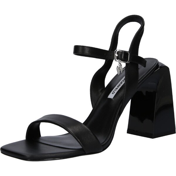 Karl Lagerfeld Sandále čierna 55132321