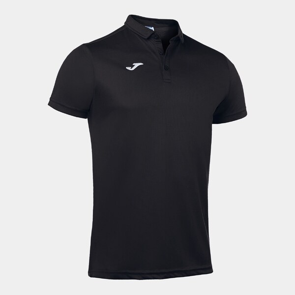 Mens Polo Shirt Joma Polo Shirt Hobby Black S/S 50680375