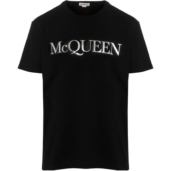 ALEXANDER MCQUEEN Logo Black tričko 50257550