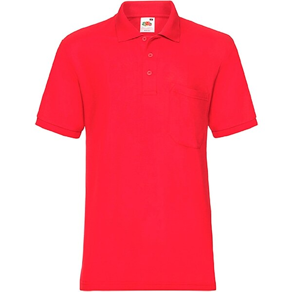 Fruit of the Loom Mens 65/35 Pocet Polo Shirt Friut of the Loom 50672916