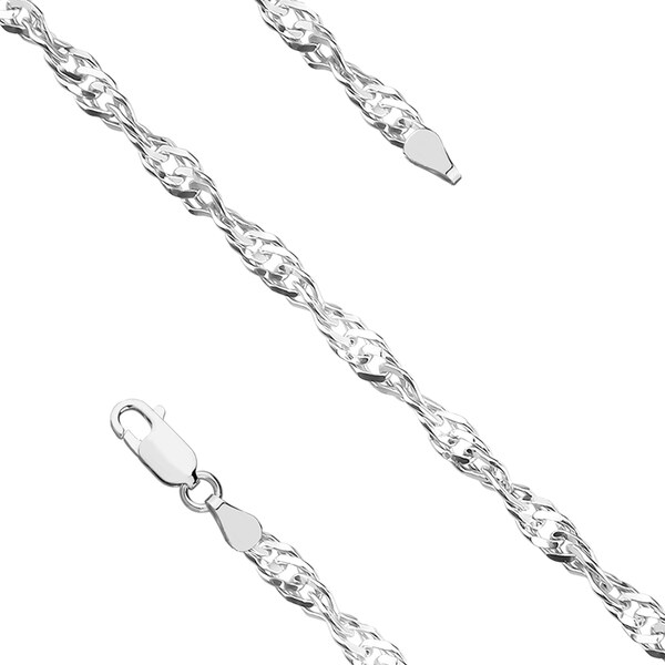 Olivie Strieborný krútený 18cm náramok 8449 50867723