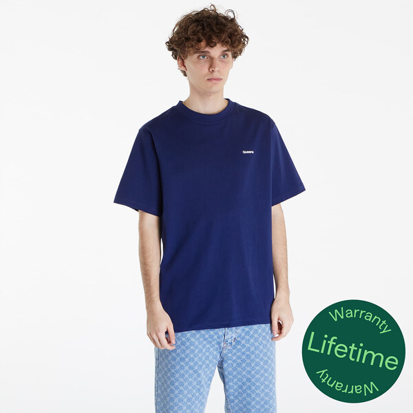 Tričko Queens Mens Essential T-Shirt With Contrast Print Navy XXL 49671482