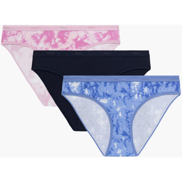 Atlantic 3-PACK Figi Womenskie Bikini 64640613