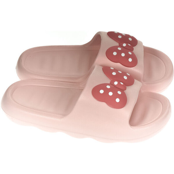 JOHN-C Dámske ružové šľapky MINNIE 50304137
