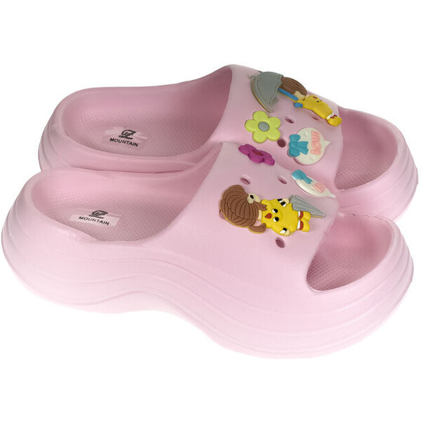 JOHN-C Dámske ružové šľapky LOVE 50304157