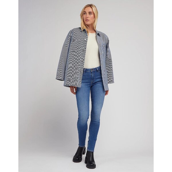 Dámske džínsy LEE SCARLETT HIGH IN THE SHADE 112346881 50330362