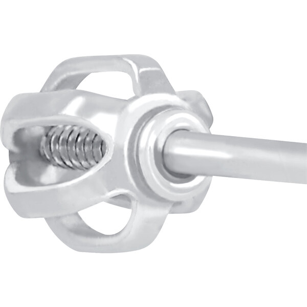 Soliter Skrutkovací závit/balónik/uzáver z bieleho zlata - 1 ks 66591805