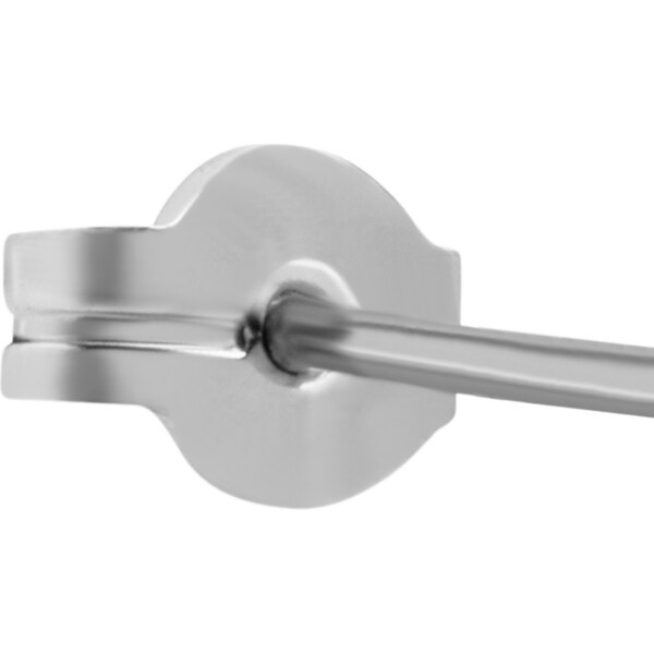 Brilio Puzetka z bieleho zlata na náušnice 14/00/3 Esp OB - 1 ks 66585243