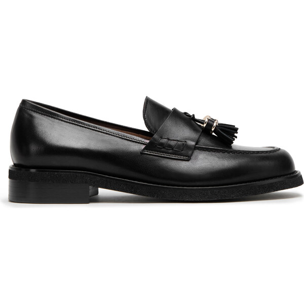 Wittchen Dámske kožené mokasíny so strapcami 98-D-105-1 49952400