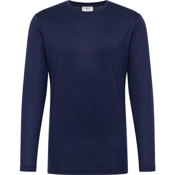 Pánske modré extra soft tričko ETERNA dlhý rukáv 50329768