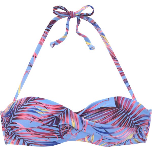 LASCANA Bikinový top modrá / zmiešané farby 54267590
