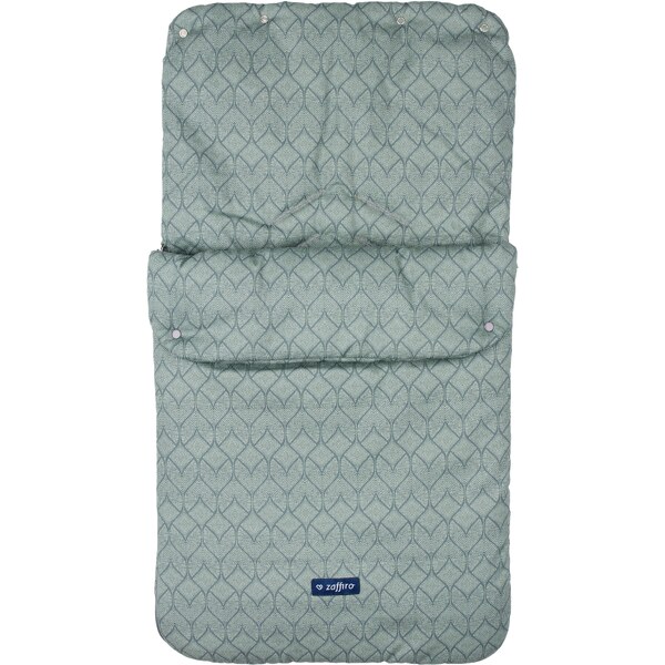 Detský bavlnený fusak Vlnka zelená 51170702