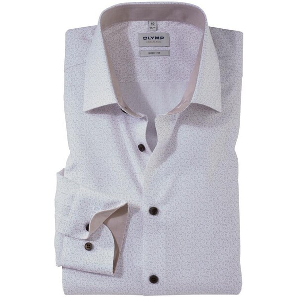 Pánska košeľa OLYMP body fit predĺžený rukáv 50357826