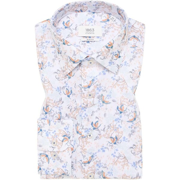 Pánska vzorovaná premium košeľa ETERNA slim fit 50357834
