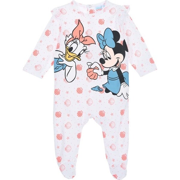 Biely dievčenský overal Minnie Mouse and Daisy 50358530