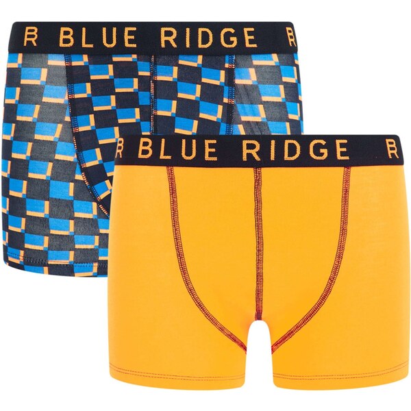 WE Fashion Nohavičky modrá / hnedá / oranžová 54257373