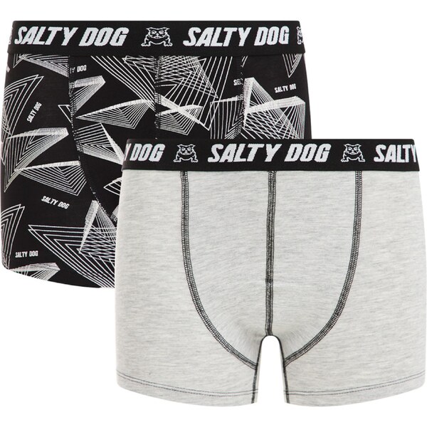 WE Fashion Nohavičky sivá / čierna / biela 54257415