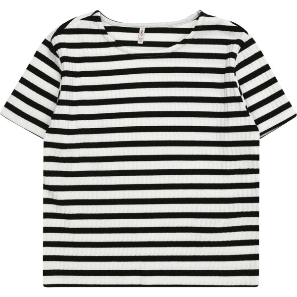 ONLY GIRLS Tričko NELLA čierna / biela 54322628