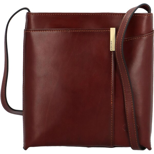 Dámska kožená crossbody hnedá - Katana Doonie hnedá 50428169