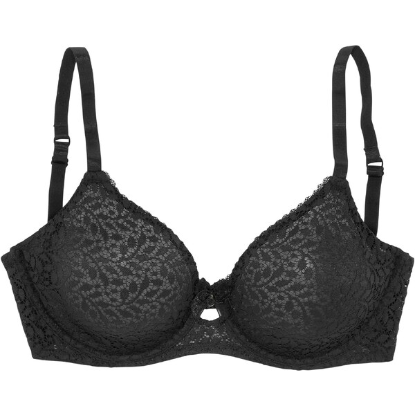 NUANCE Podprsenka čierna 54223797