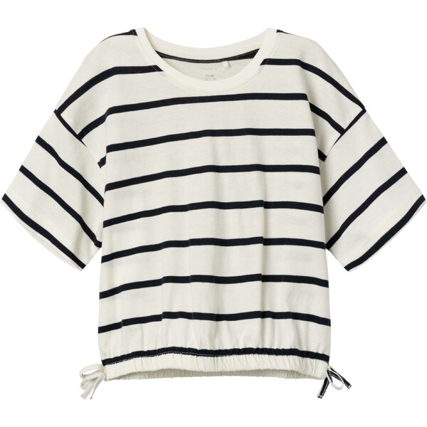 NAME IT Tričko NKFFunion krémová / čierna 54310713