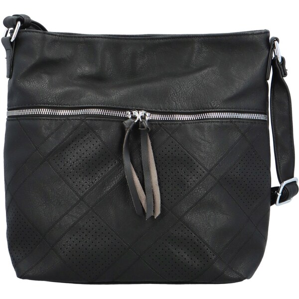 Dámska crossbody kabelka čierna - Firenze Briar čierna 50428200