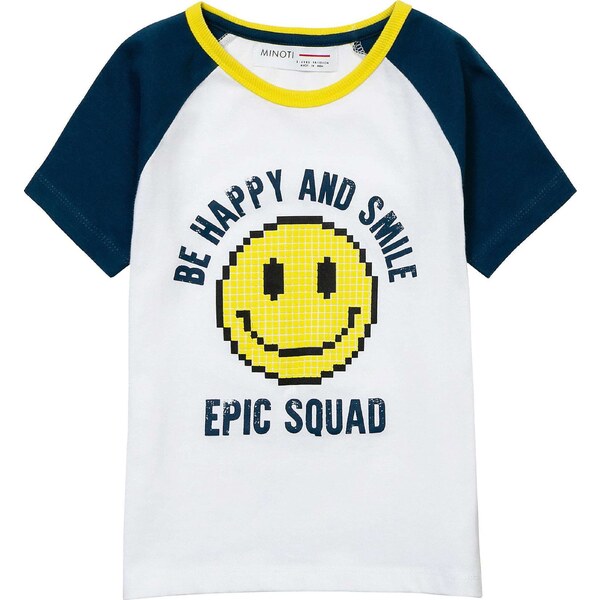 MINOTI Tričko Raglan zmiešané farby / biela 54245364