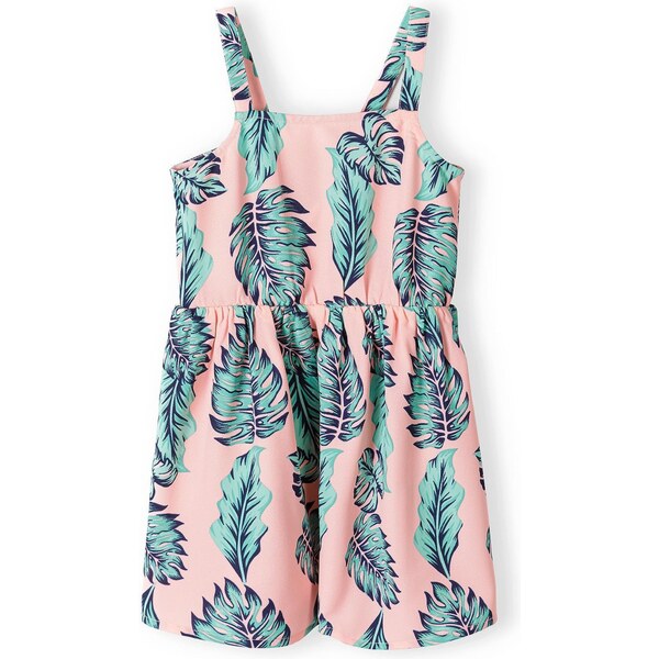 MINOTI Šaty zelená / ružová 54324224