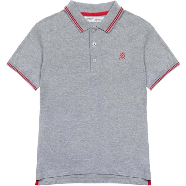 MINOTI Tričko sivá / červená 54324318