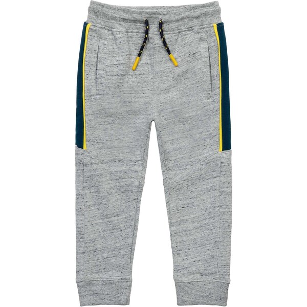 MINOTI Nohavice neónovo žltá / svetlosivá / čierna 54324675