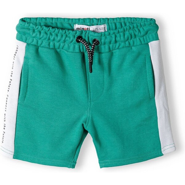 MINOTI Nohavice zelená / biela 54324808