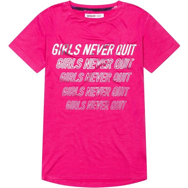 MINOTI Funkčné tričko fuksia / strieborná 54325703