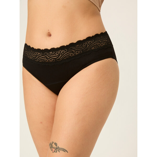 3PACK Menštruačné nohavičky Modibodi Sensual Hi-Waist Bikini Moderate 50746154