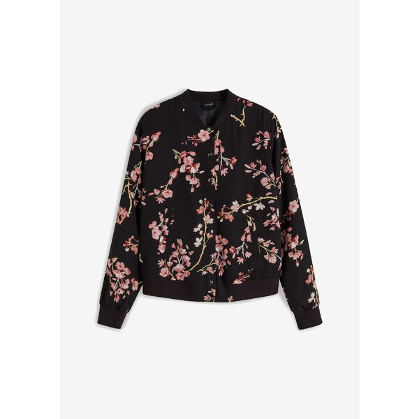 bonprix Bluzón, krátky, farba čierna 44741558