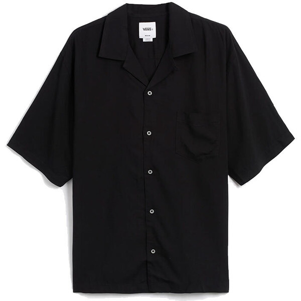 Vans LX Premium Camp Collar Woven Short Shirt - Pánske - Tričko Vans - 66358197