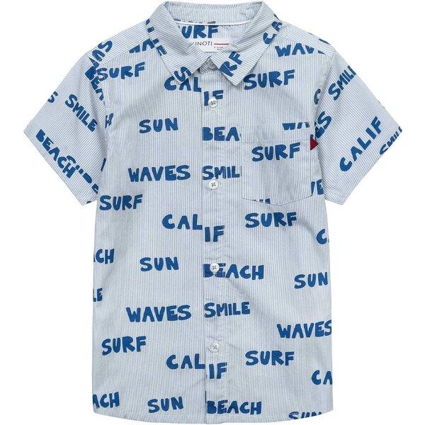 MINOTI Košeľa modrá / modrosivá / svetlomodrá 54324210