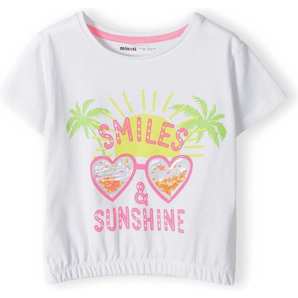 MINOTI Tričko zmiešané farby / biela 54324352