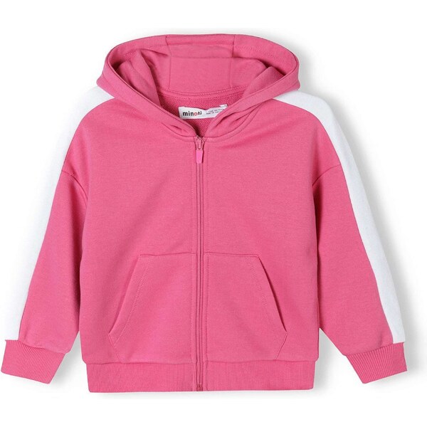 MINOTI Mikina ružová / biela 54324841